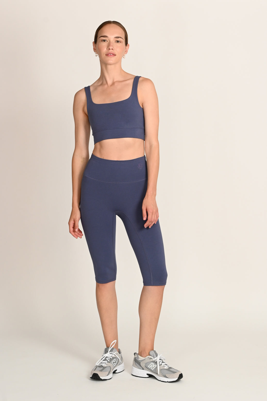 Kirsty Bralette in PIMA Cotton in Nightshadow Blue