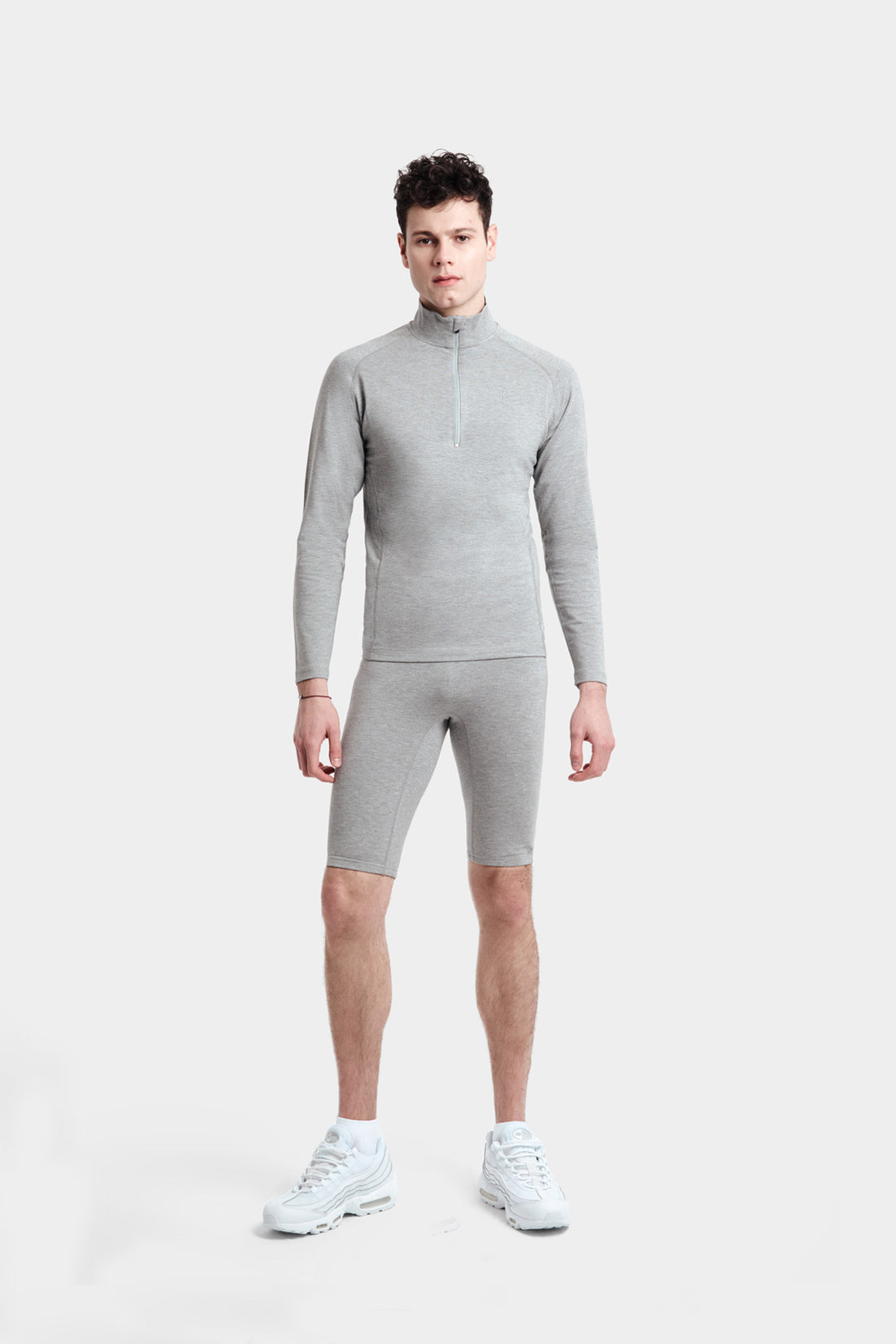 Ali Long Sleeve Half-Zip in TENCEL™ Lyocell and Organic Cotton