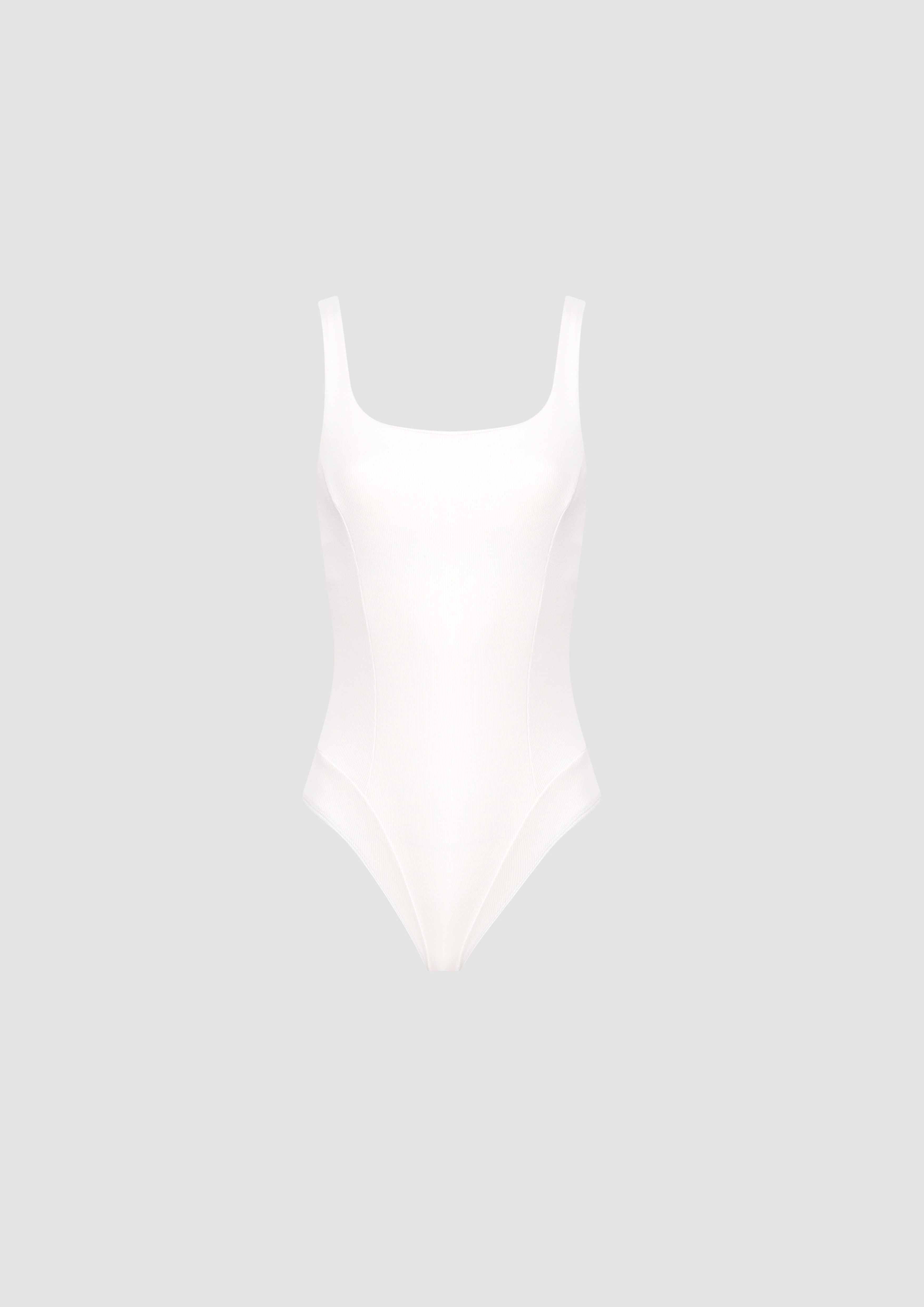 Chani Bodysuit in Organic Cotton in Sky White