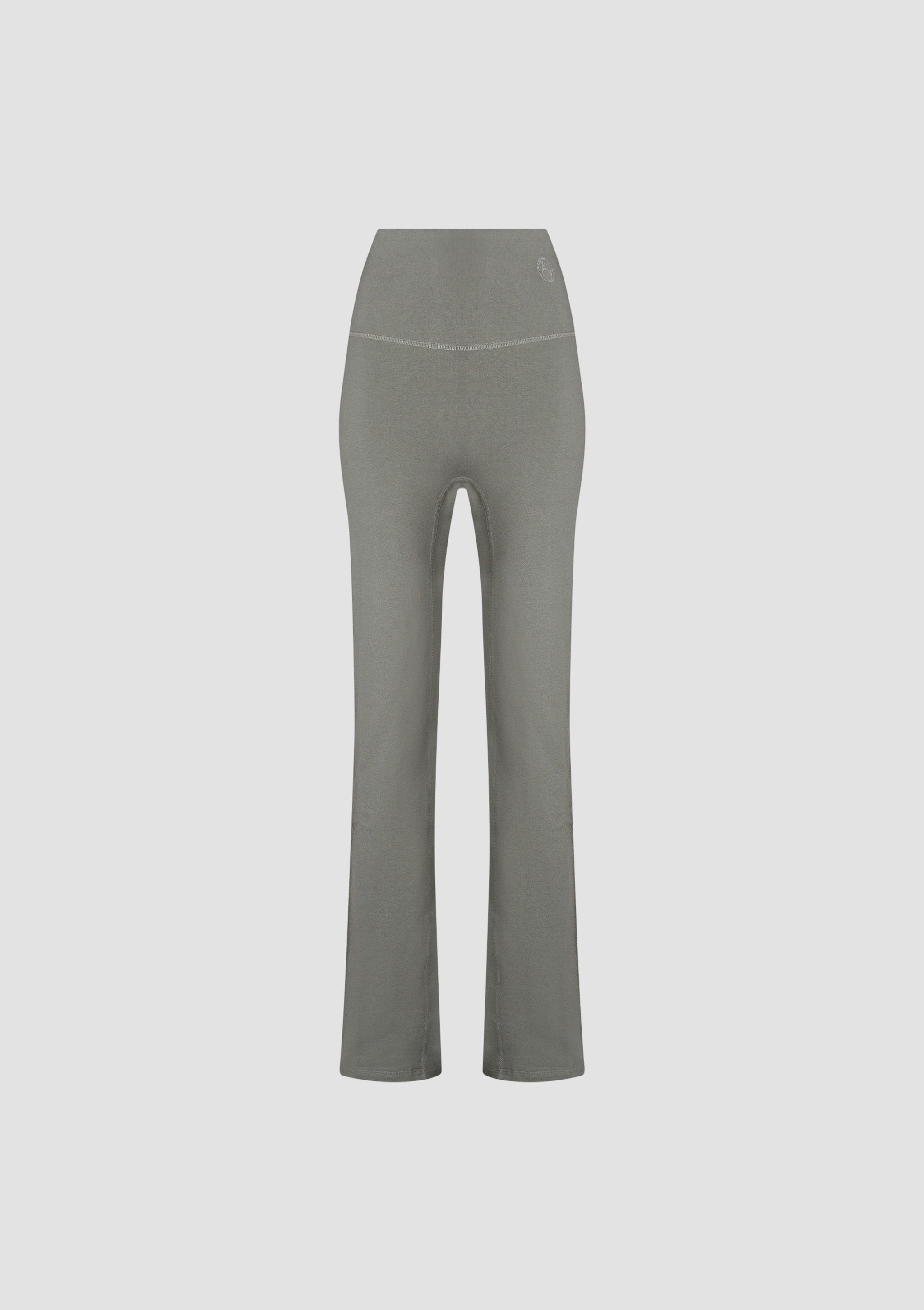 Ellis Straight Leg Pants in PIMA Cotton in Olive Green