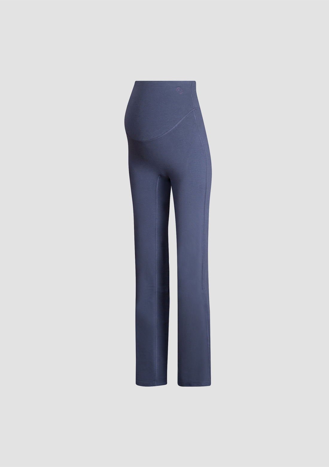 Ivory Maternity Leggings in PIMA Cotton in Nightshadow Blue