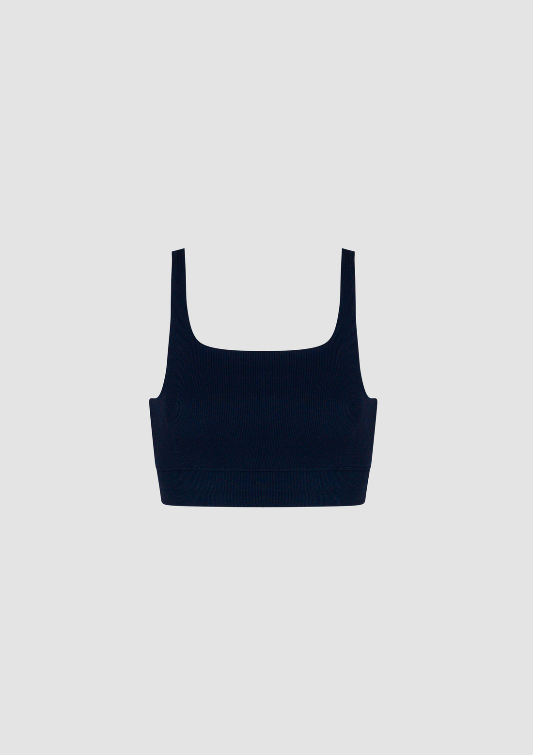 Lidia Bralette in Organic Cotton in Ocean Blue