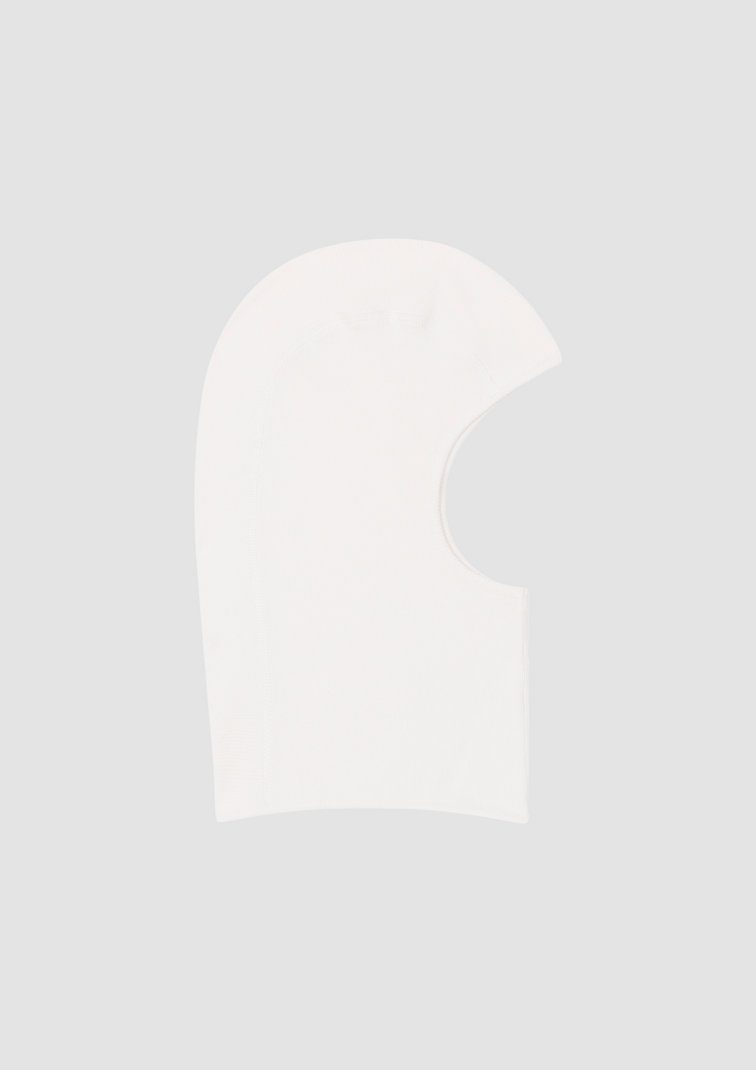 Lilith Balaclava in Organic Cotton in Sky White