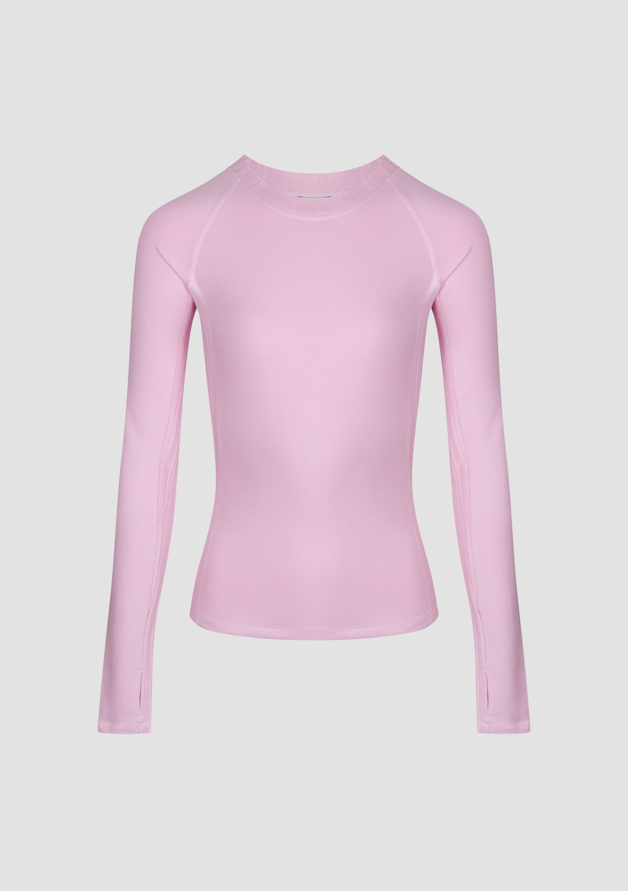 Montebello Long Sleeve Top in PIMA Cotton in Morning Rose