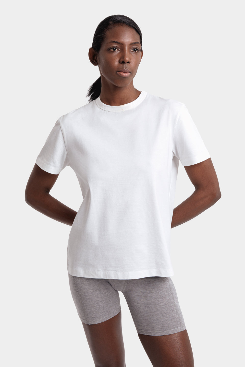 Tate T-Shirt in Organic Cotton Undyed