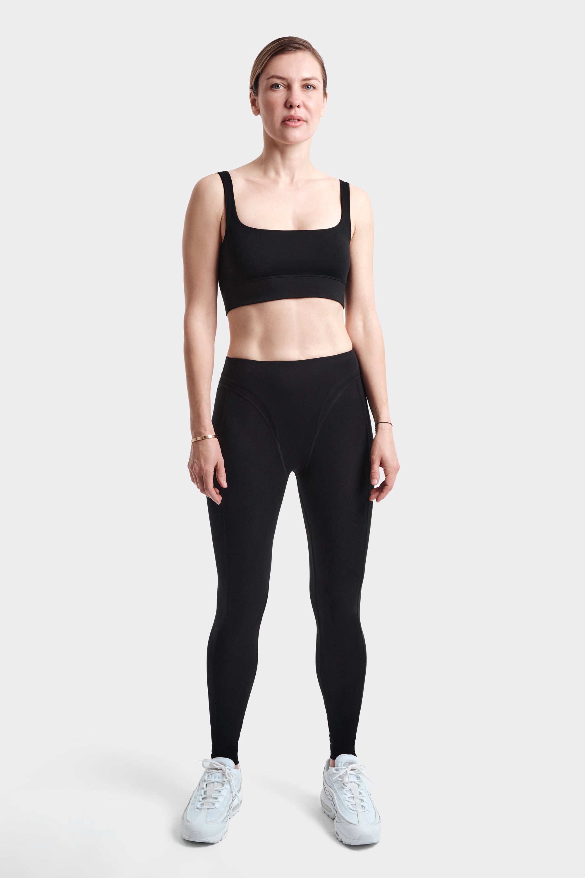 Victoria Bralette in TENCEL™ Lyocell and Organic Cotton in Black