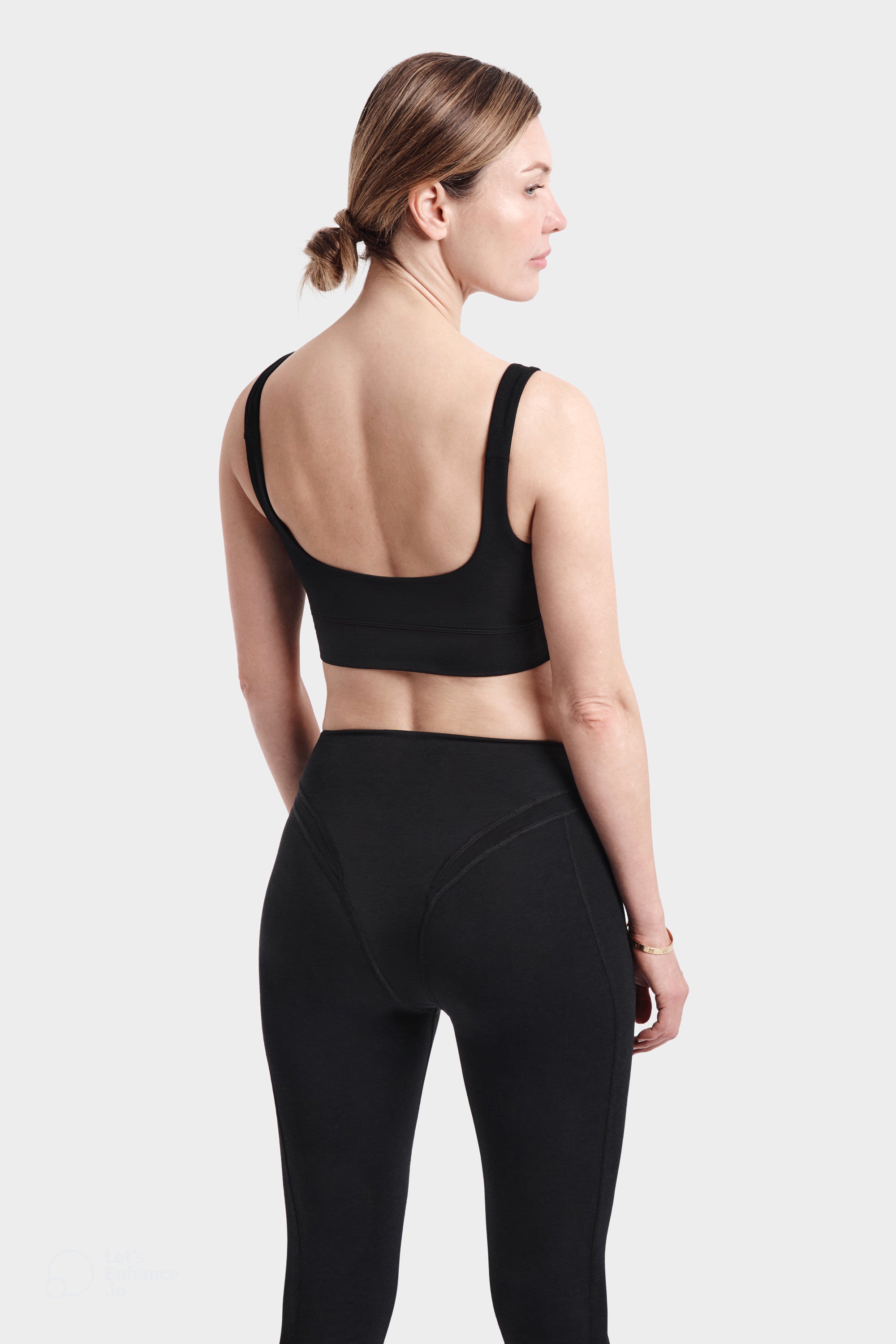 Victoria Bralette in TENCEL™ Lyocell and Organic Cotton in Black