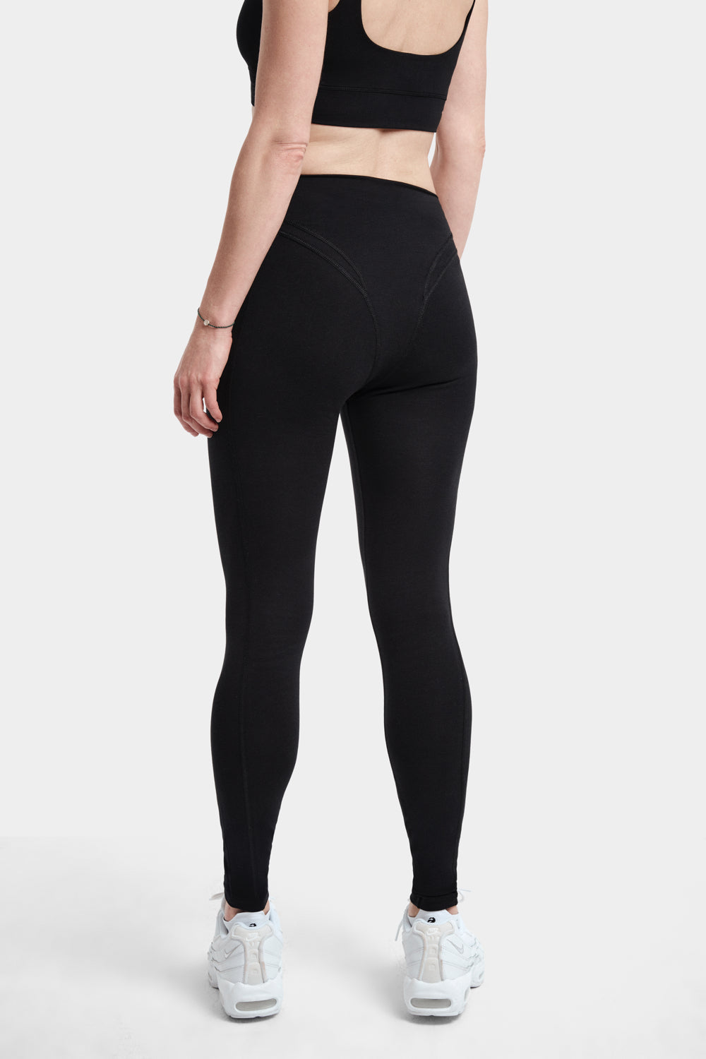 Monroe Leggings in TENCEL™ Lyocell and Organic Cotton in Black