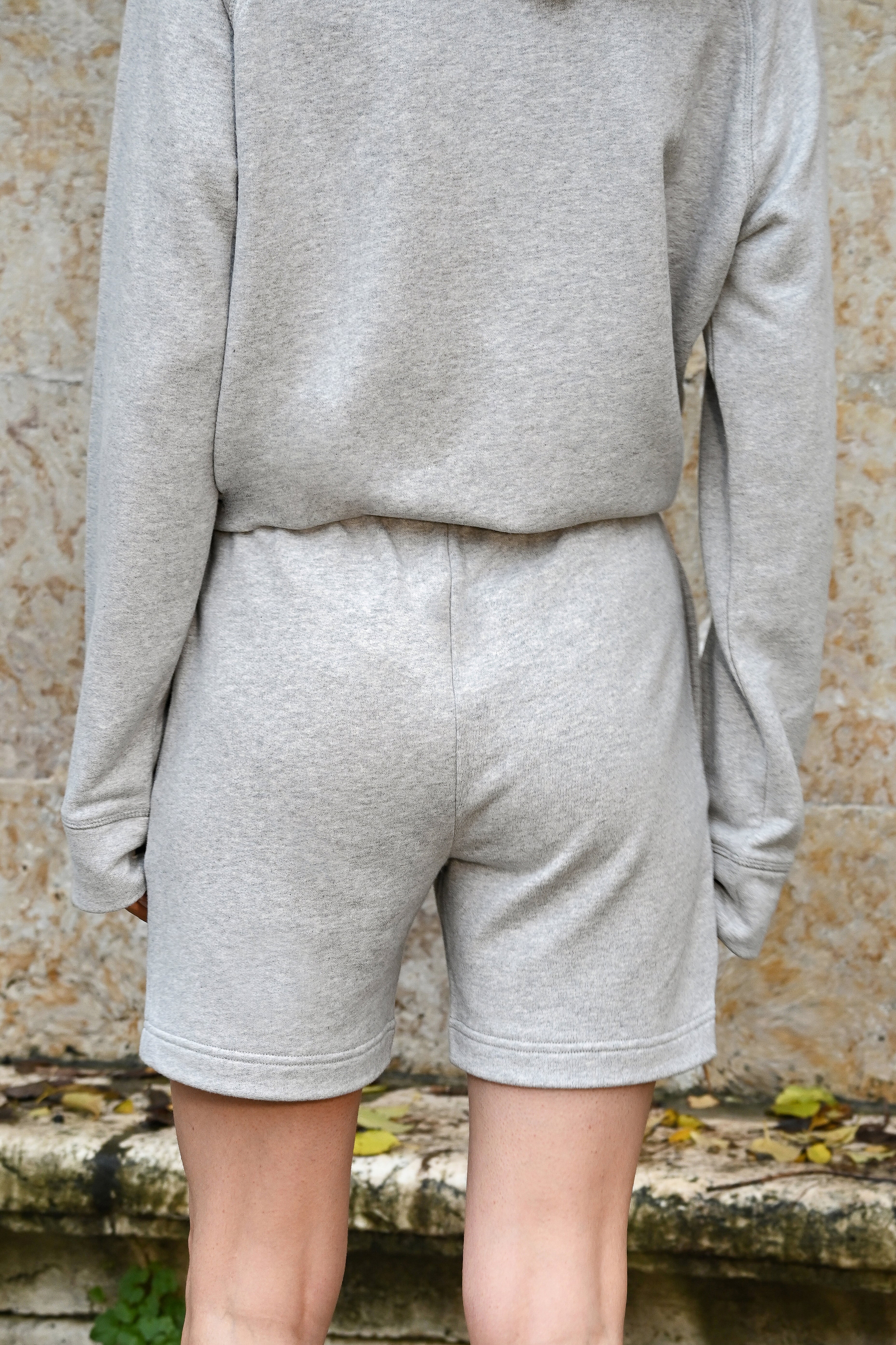 Lennox Shorts in Recycled Cotton, TENCEL™ Lyocell, TENCEL™ Recycled Lyocell and Recycled Linen in Melange
