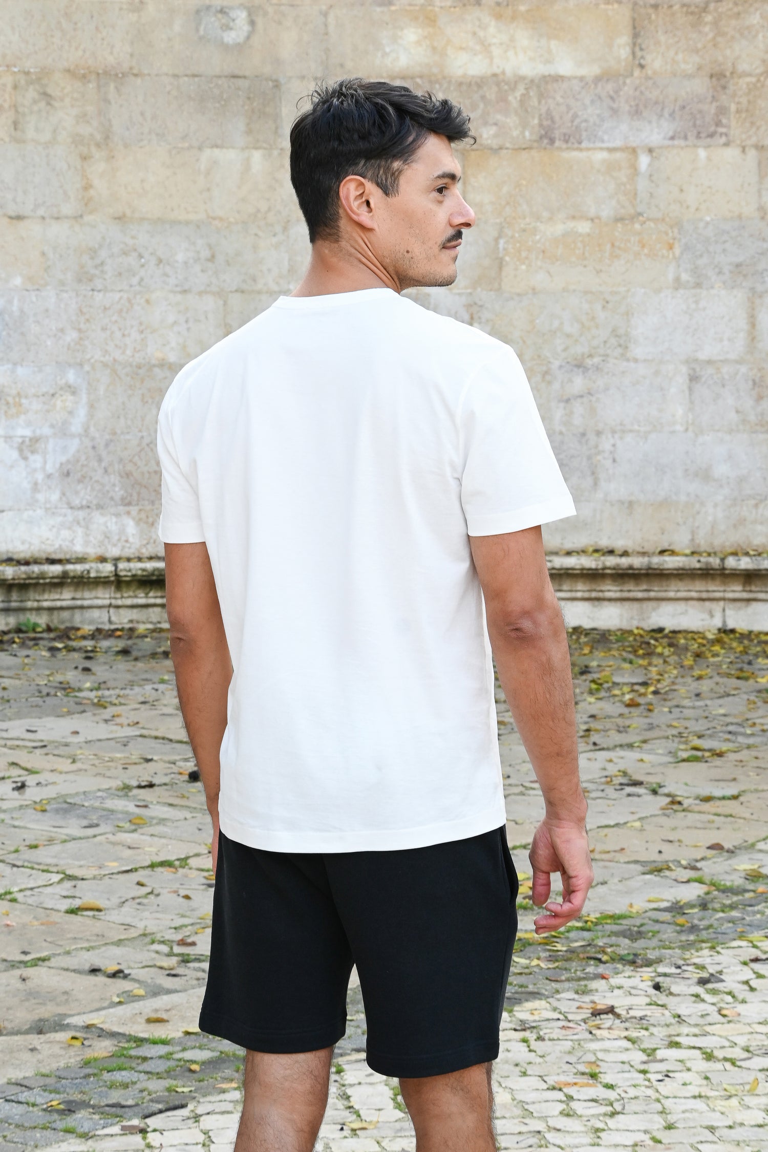 Tate T-Shirt de Algodón PG en Blanco