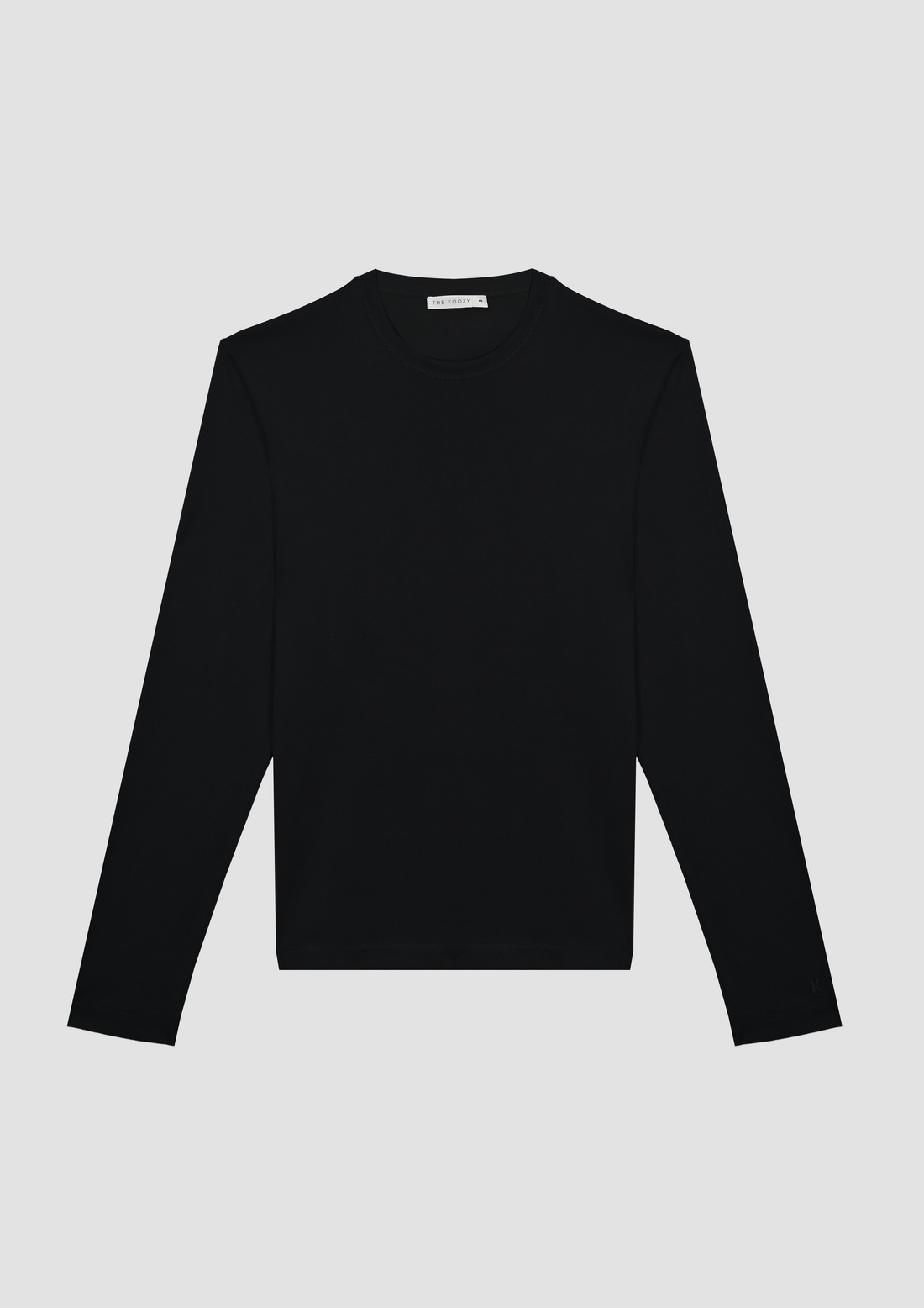 Nate Long Sleeve in Cotton PG in Black
