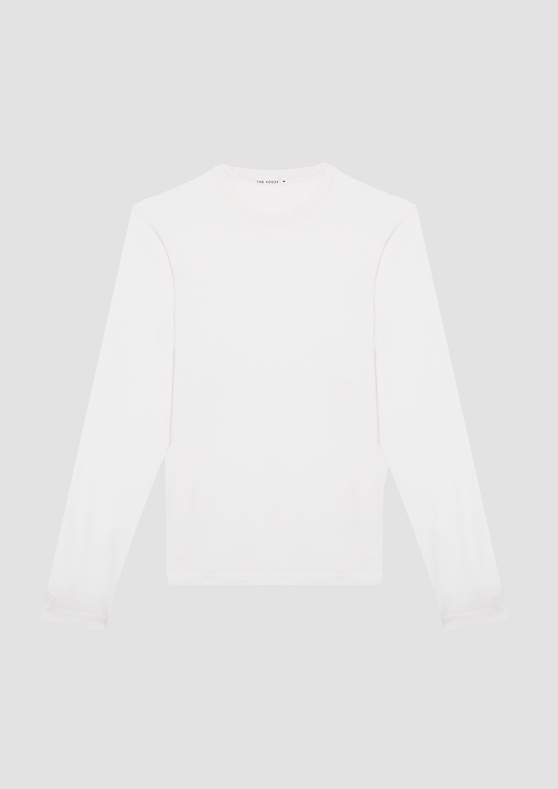 Nate Long Sleeve in Cotton PG in White