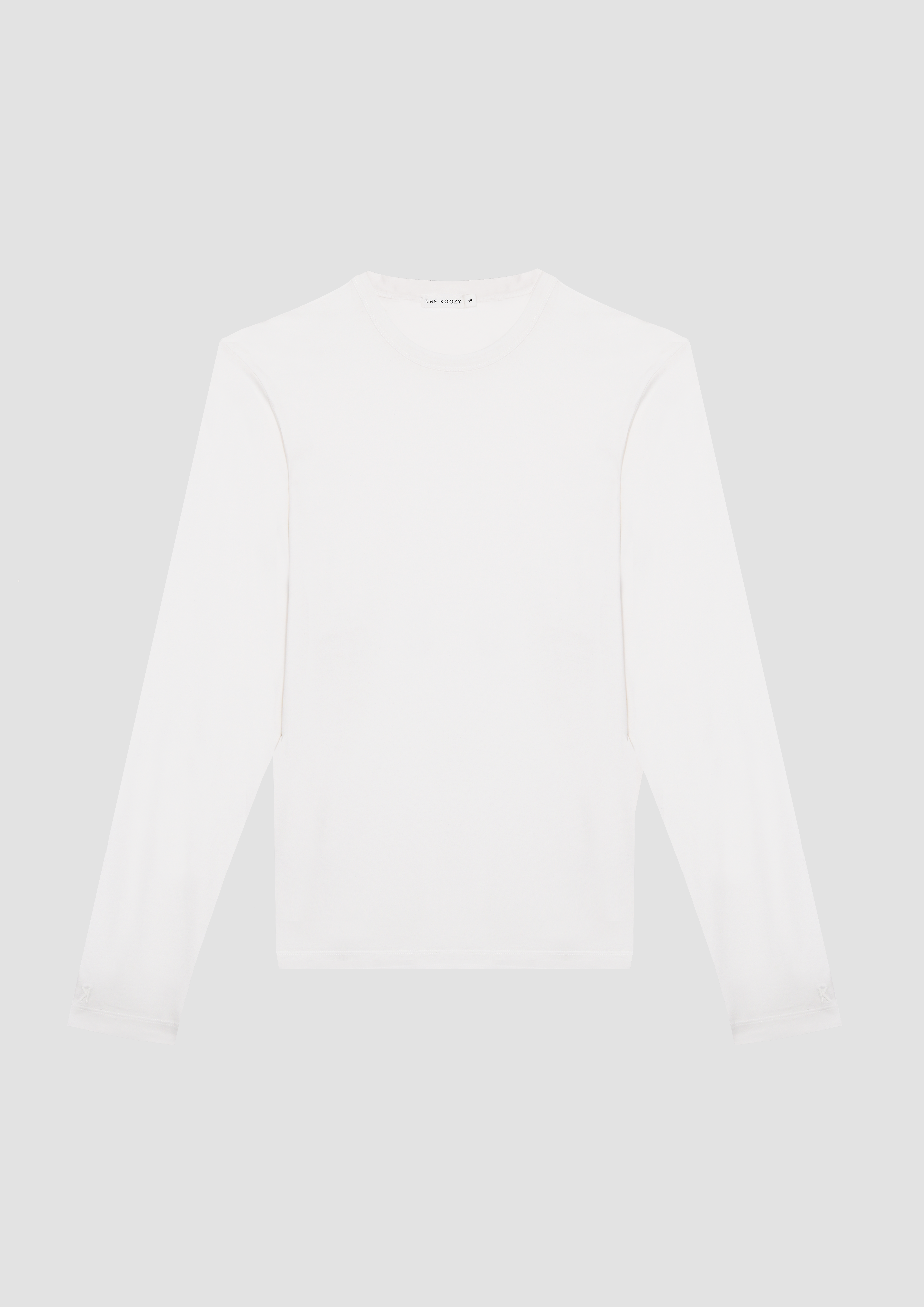 Nate Long Sleeve in Cotton PG in White