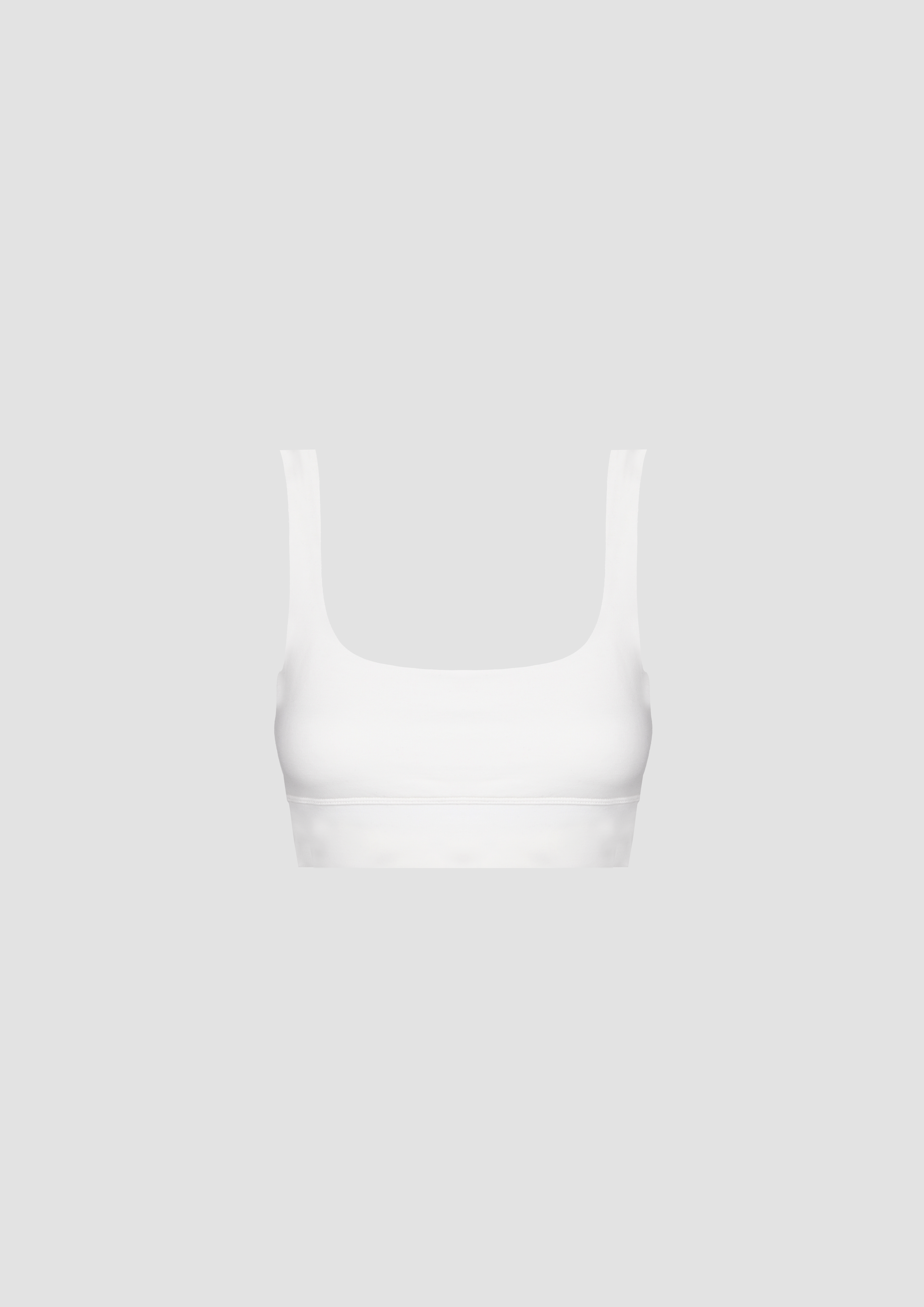 Victoria Bralette in TENCEL™ Lyocell and Organic Cotton in White