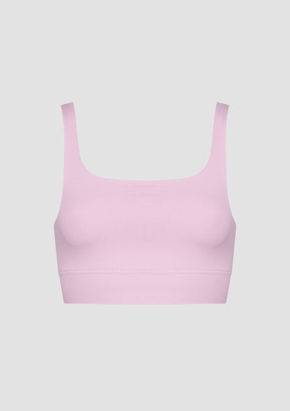 Kirsty Bralette in PIMA Cotton in Morning Rose