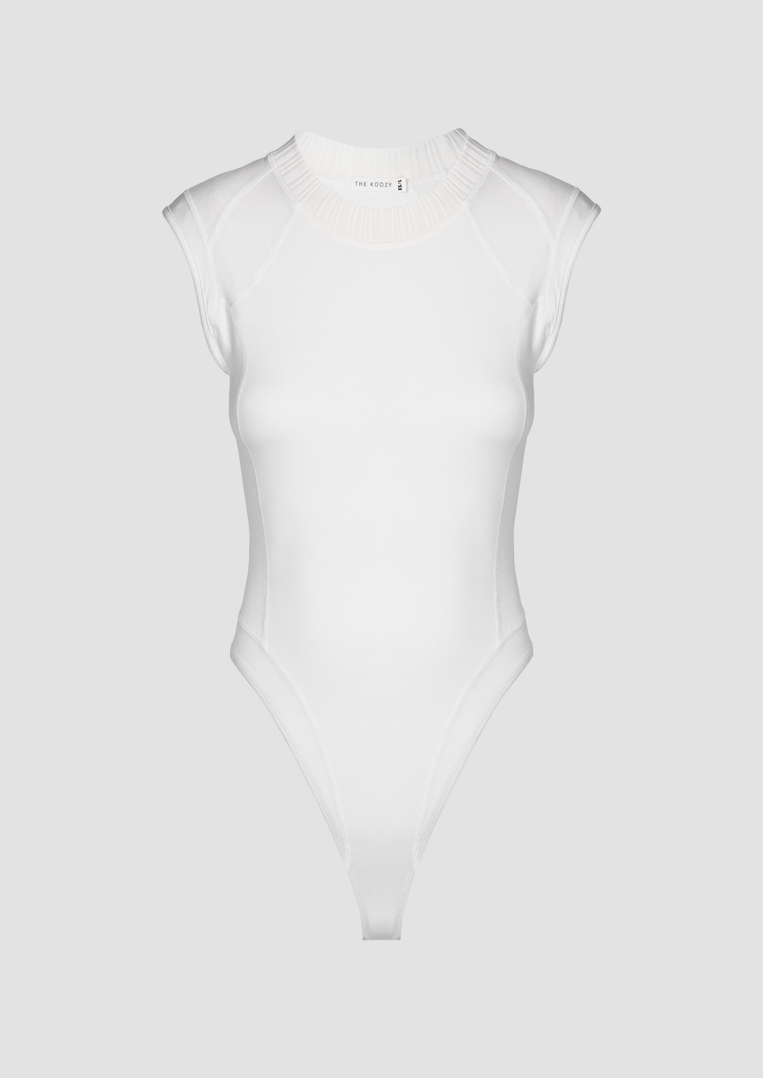 Tamed Soul Seamless Tube Bodysuit - White