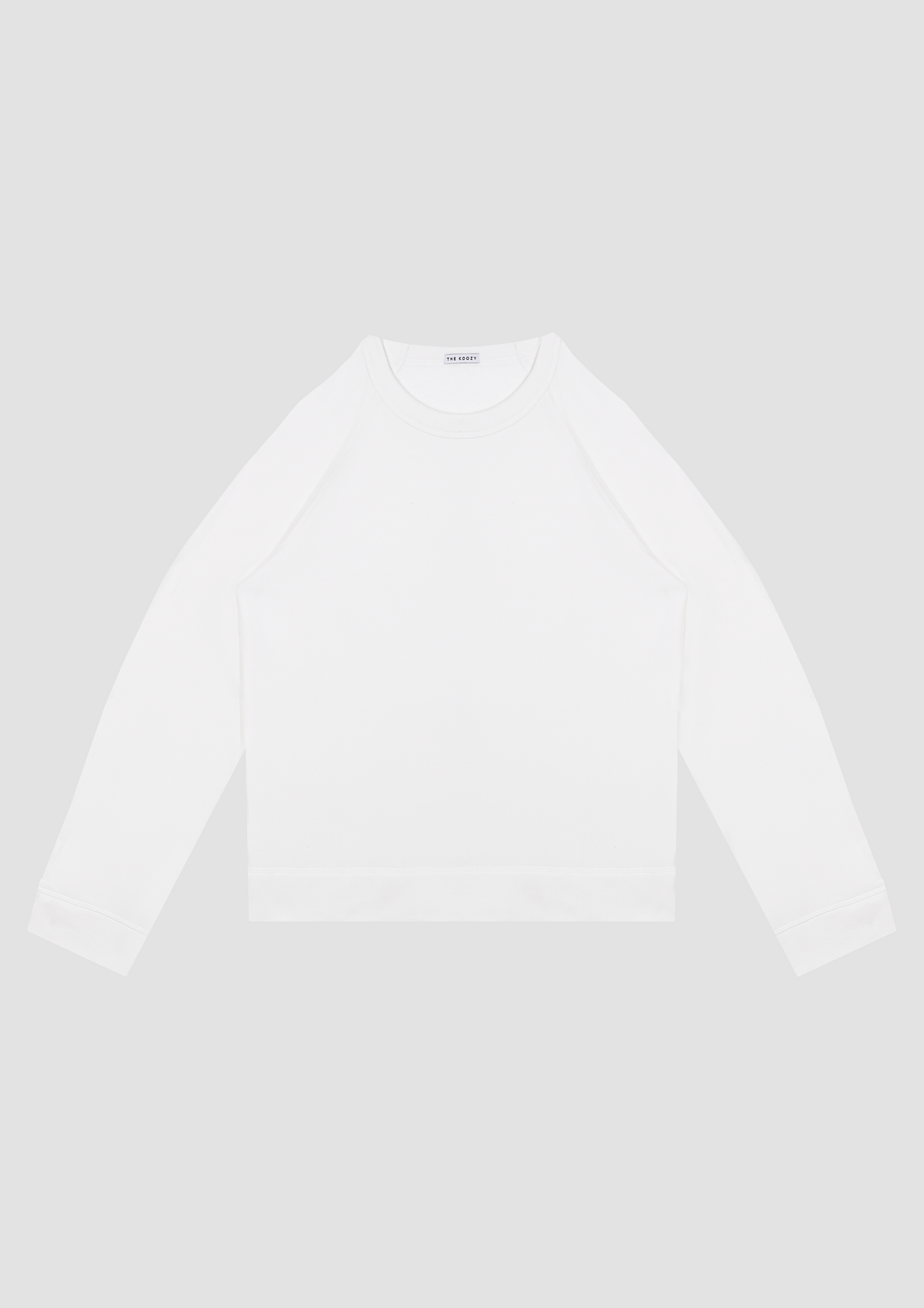 Avary Sweatshirt in Organic Cotton in White