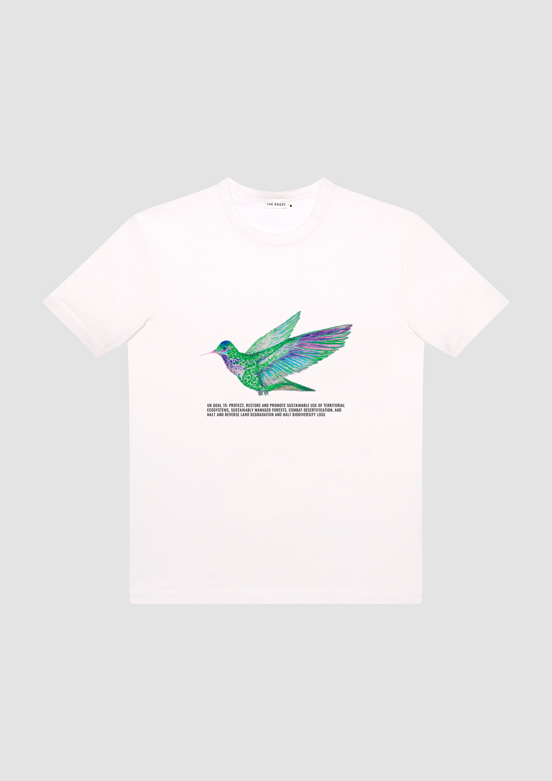 [COSYHARU公式] Silver Cord List Short Sleeve Tee COSYHARU (コシハル) - シルバーコードリスト半袖Tシャツ