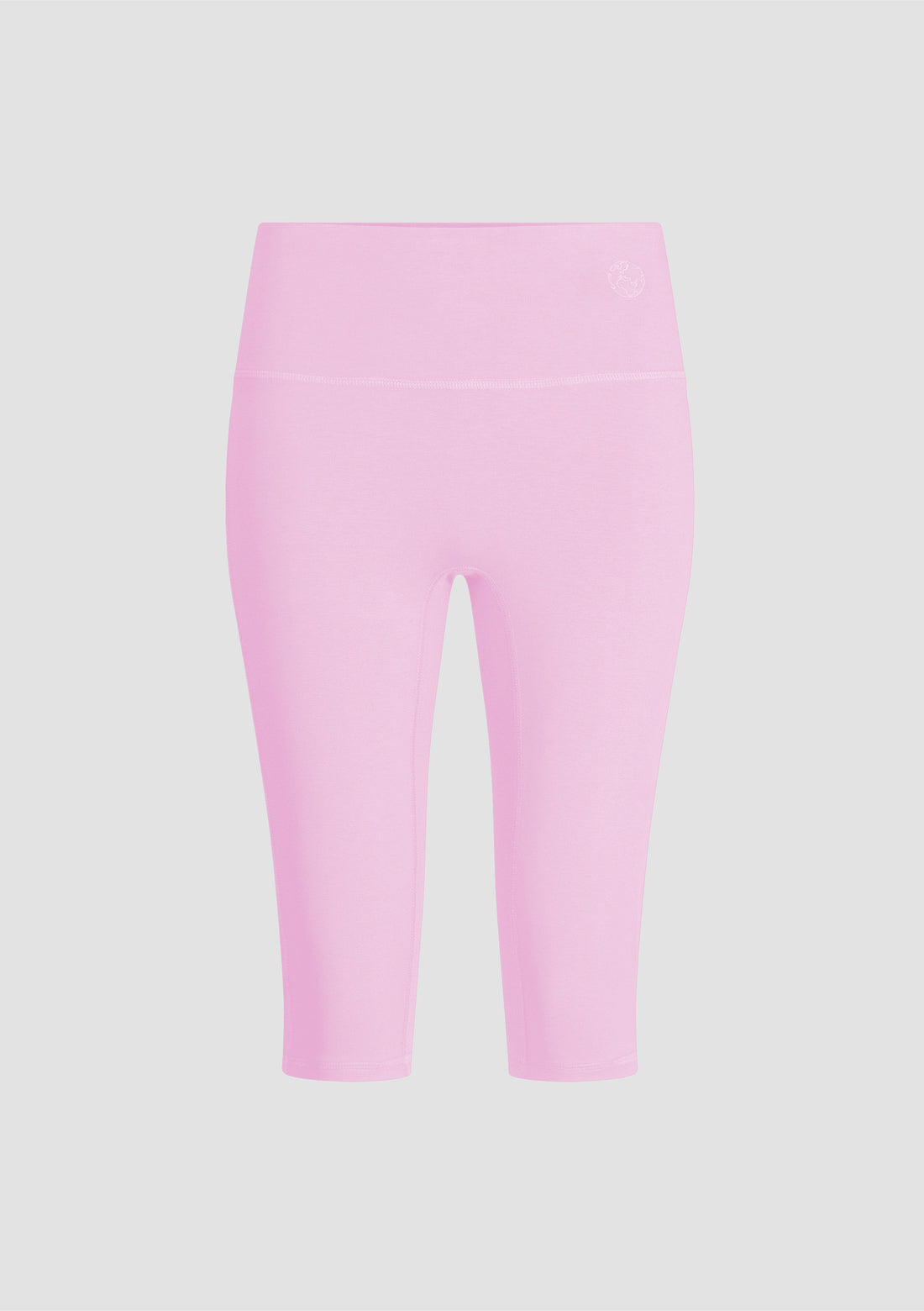 Daru High Waist Cropped Leggings in PIMA Cotton in Morning Rose