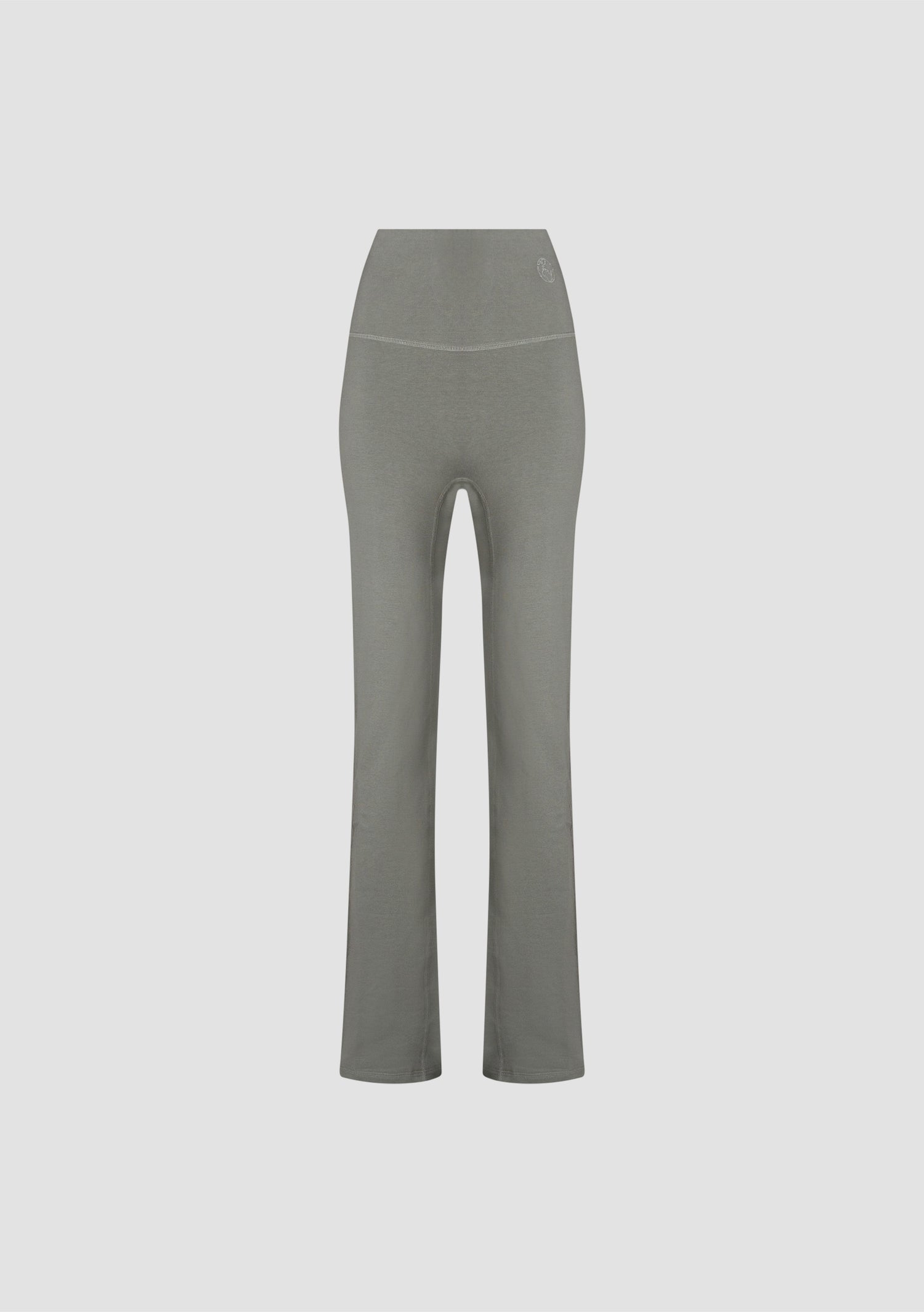 Ellis Straight Leg Pants in PIMA Cotton in Olive Green