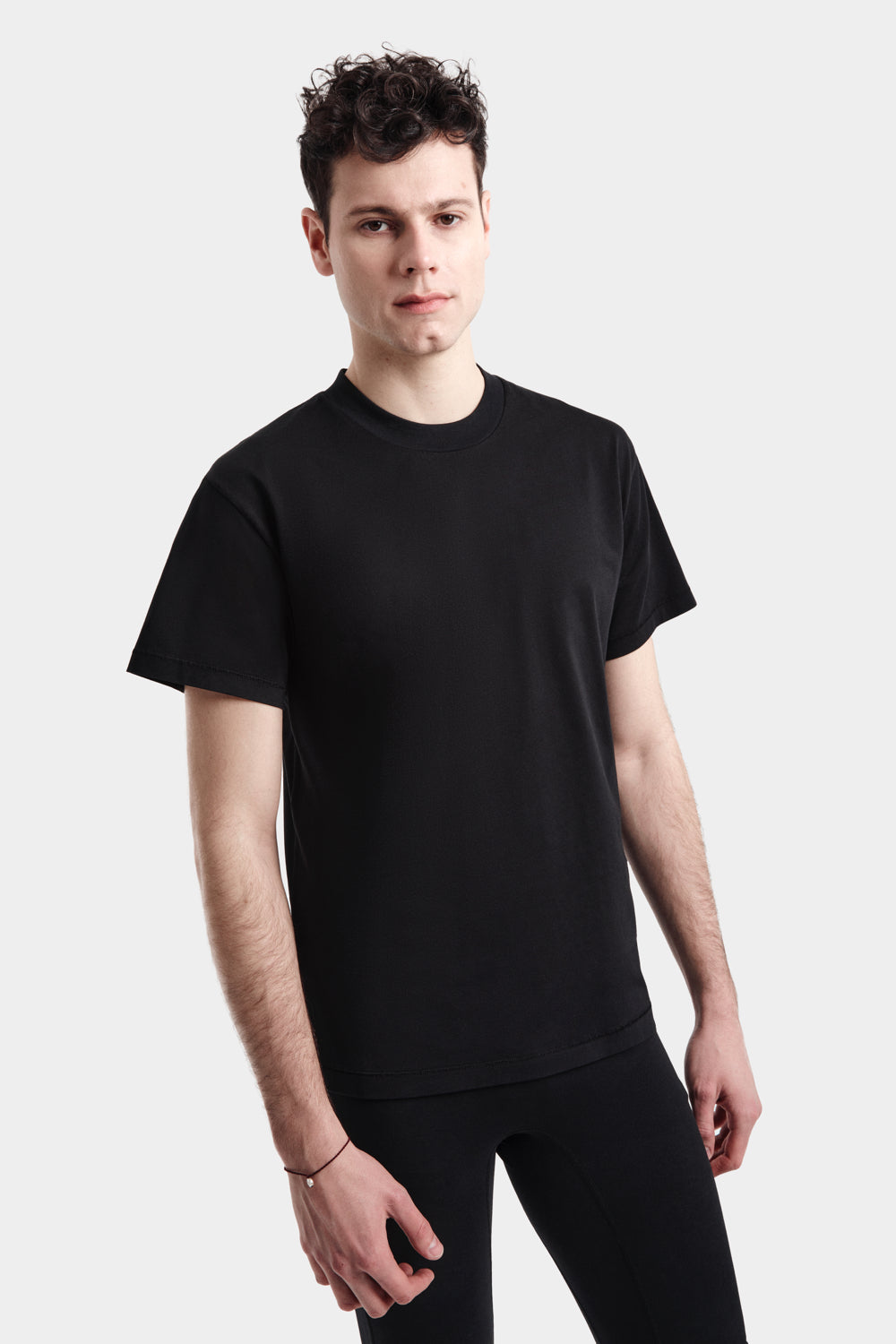 Tobin T-Shirt de Algodón Orgánico en Negro