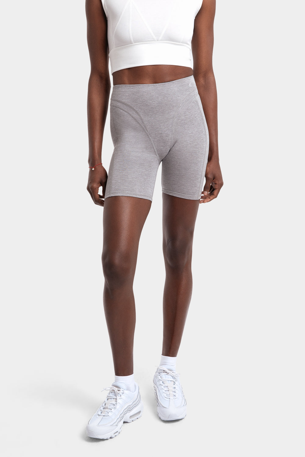 Monroe Stretch Shorts in TENCEL™ Lyocell and Organic Cotton in Melange