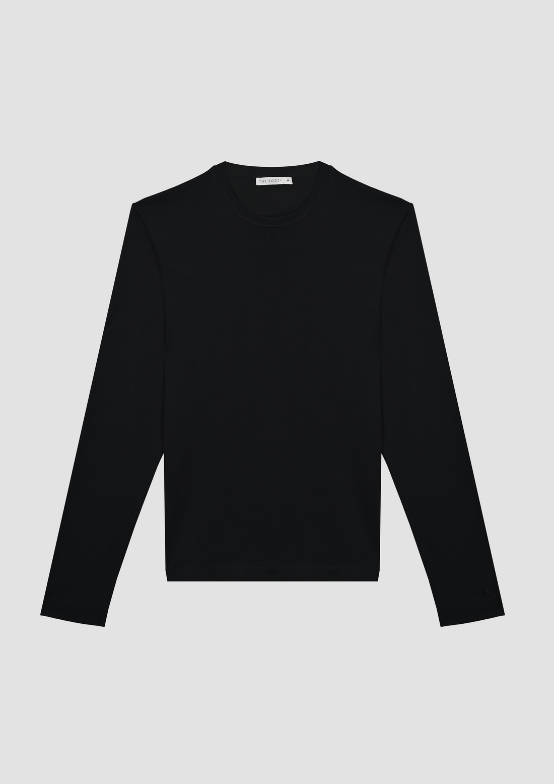 Tate Long Sleeve in Cotton PG in Black