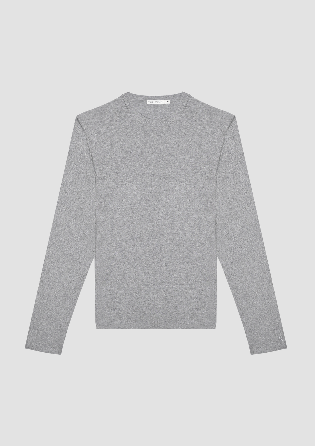 Tate Long Sleeve in Organic Cotton and Recycled Cotton in Melange