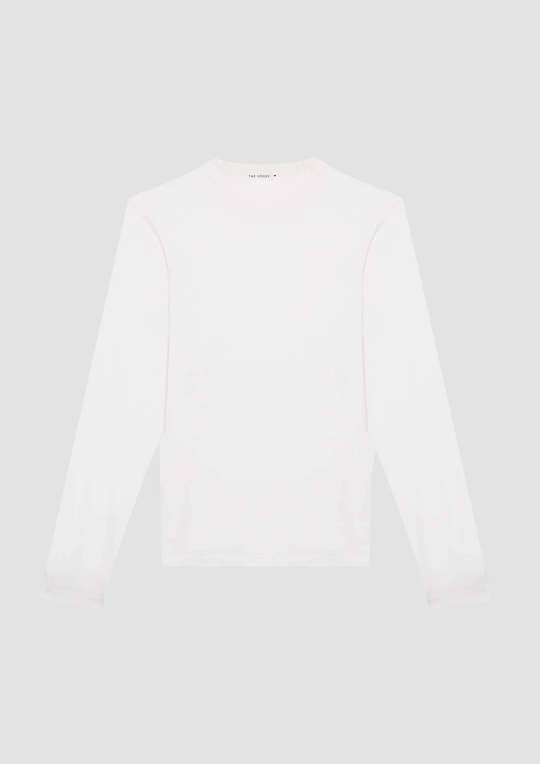 Tate Long Sleeve in Cotton PG in White