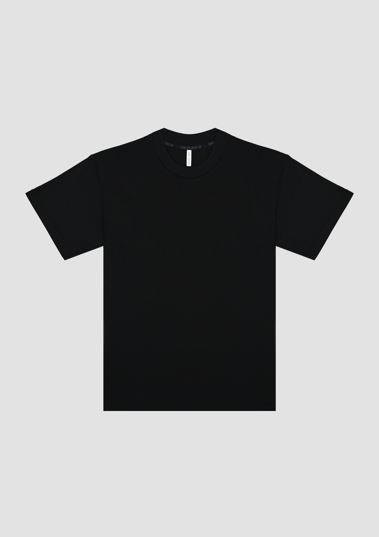 Tobin T-Shirt de Algodón Orgánico en Negro