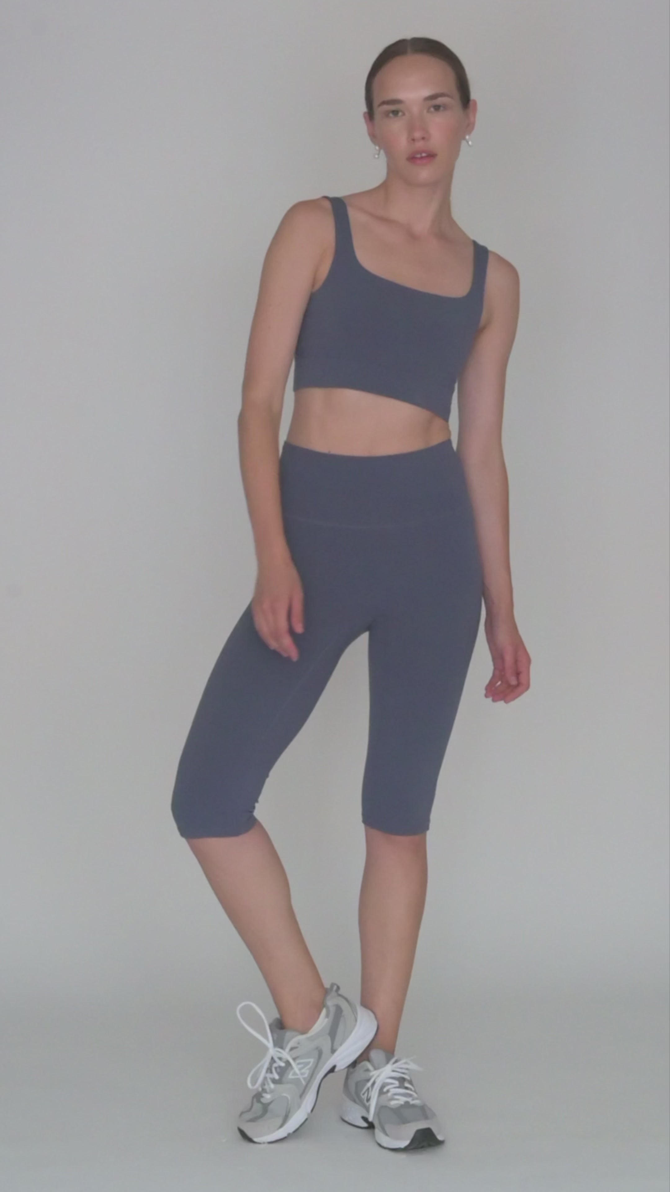 Kirsty Bralette in PIMA Cotton in Nightshadow Blue